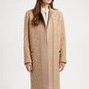 Chloé Lace Coat in Beige (camel) - Lyst