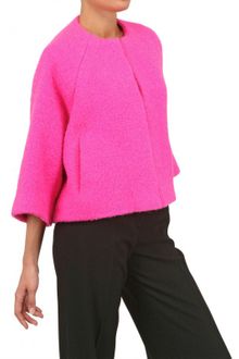 Gianluca Capannolo Wool Boucle Cloth Cropped Jacket - Lyst