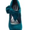 Modcloth Rules Of The Bowed Wedge in Teal in Green (teal) - Lyst