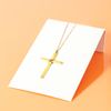Nasty Gal Wired Cross Pendant in Gold - Lyst