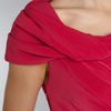 Pied A Terre Slinky Knot Jersey Dress in Red (hot pink) - Lyst