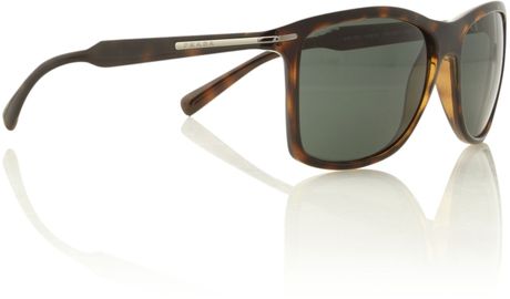sunglasses prada pr mens brown lyst fullscreen