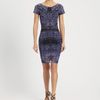 Roberto Cavalli Croc Print Dress in Purple (violet) - Lyst