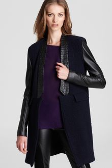 Sachin & Babi Noah with Leather Sleeves Trim Jacket  - Lyst