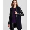 Sachin & Babi Noah with Leather Sleeves Trim Jacket  in Black (midnight) - Lyst