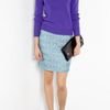 By Malene Birger Ocean Blue Soave Sequin Skirt in Blue (ocean) - Lyst