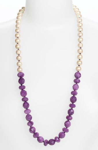 Kate Spade Give It A Swirl Long Necklace - Lyst