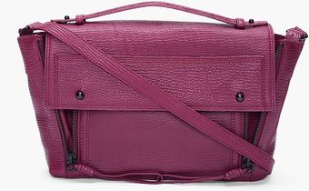 3.1 Phillip Lim Burgundy Pashli Messenger Bag - Lyst