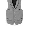 Rag & Bone Knit Chamber Waistcoat in Gray for Men (grey) - Lyst