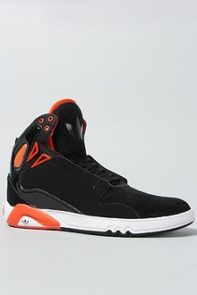 Adidas The Roundhouse Mid 20 Sneaker in Black Craft Orange - Lyst