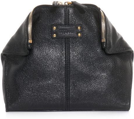 Alexander Mcqueen Makeup Bag in Black - Lyst