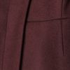 Alexander Mcqueen Peplum Coat in Purple (burgundy) - Lyst