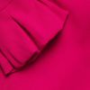 Alexander Mcqueen Petal Sleeve Dress in Pink (fuchsia) - Lyst