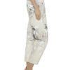 Alexander Wang Printed MidrRise StraightLeg Jeans in Beige (cream) - Lyst