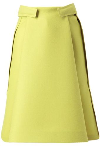 Balenciaga Aline Wool Skirt - Lyst