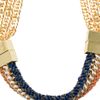 Bex Rox Gina Interwoven Necklace in Gold - Lyst