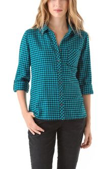 C&c California Rolled Sleeve Pocket Shirt - Lyst