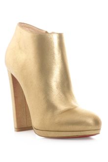 Christian Louboutin Rock and Gold Ankle Boots - Lyst