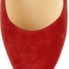 Christian Louboutin Simple 100 Suede Pumps in Red (rust) - Lyst