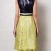 Erdem Nicole Sleeveless Dress in Yellow (navy) - Lyst