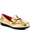 Isaac Mizrahi Cady Leather in Gold - Lyst