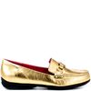 Isaac Mizrahi Cady Leather in Gold - Lyst