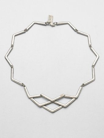 Low Luv Zigzag Necklace - Lyst
