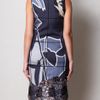 Missoni Branch Print Sequinhem Dress in Blue (grey) - Lyst