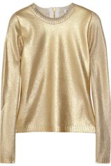 Moschino Metallic Wool blend Sweater