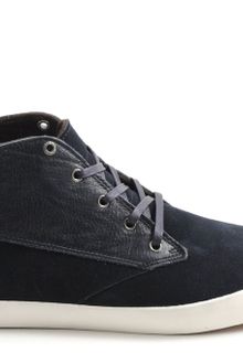 Pointer Footwear Pointer Randall Suede Leather Navy Cream - Lyst