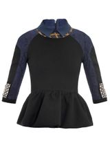Preen Elfie Brocade and Crystal Cuff Top