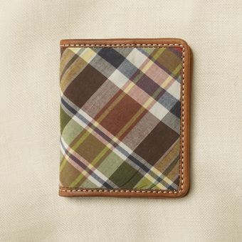 Rugby Madras Cardholder - Lyst