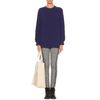 See By Chloé Contrast Knit Pullover in Blue - Lyst
