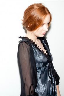 Simeon Farrar Black Silk Dress with Chandeliers By Simeon Farrar - Lyst