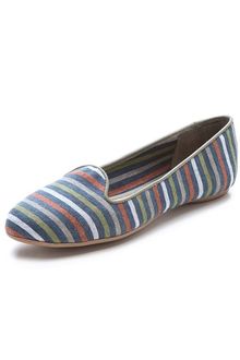 Splendid Cannes Striped Smoking Shoe - Lyst