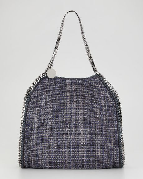 Stella Mccartney Falabella Boucle Bag Small in Blue (blue multi) - Lyst