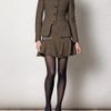 Stella Mccartney Patti Tweed Flippe Skirt in Brown (camel) - Lyst