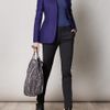 Stella Mccartney Domiziana Invertedl Lapel Jacket in Blue (cobalt) - Lyst