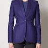 Stella Mccartney Domiziana Invertedl Lapel Jacket in Blue (cobalt) - Lyst