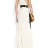 Stella Mccartney Saskia Stretch Cady and Mesh Gown in Blue (navy) - Lyst