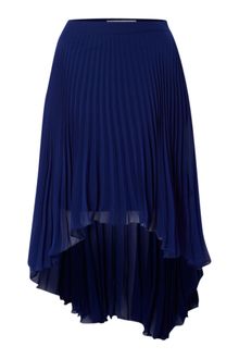 True Decadence Dip Hem Pleated Skirt - Lyst