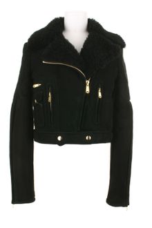 Yves Saint Laurent Lamb Leather Biker Jacket - Lyst