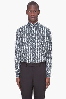 Yves Saint Laurent White Razor Blade Shirt - Lyst