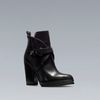 Zara Antik Highheel Ankle Boot with Buckle in Black - Lyst