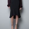 Zara Mermaid Studio Pencil Skirt in Black - Lyst