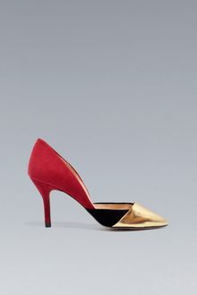 Zara Tricolour Court Shoe - Lyst
