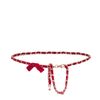 Zara Belt  in Red (dark red) - Lyst