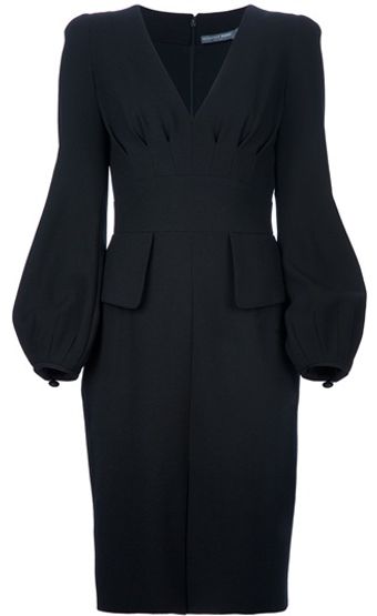 Alexander McQueen Fitted Dress - Lyst