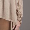 Alice + Olivia Izzy Cascade Fur Cardigan in Beige (nude) - Lyst