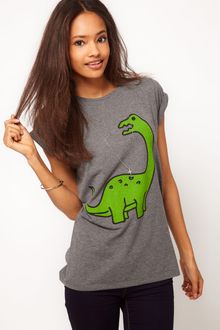 ASOS Collection  T-shirt with Dinosaur Print - Lyst